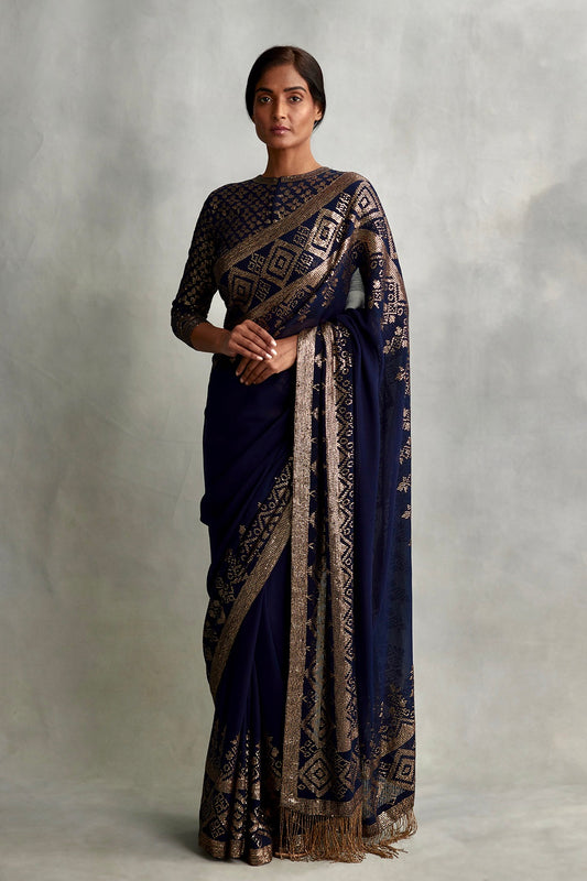 Sari Set in small sequin embroidery