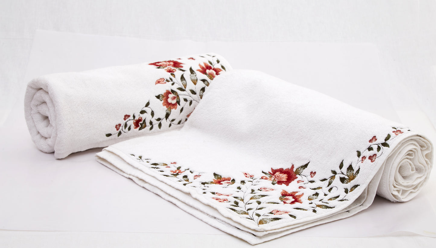 Ivory Towels - bath sheet