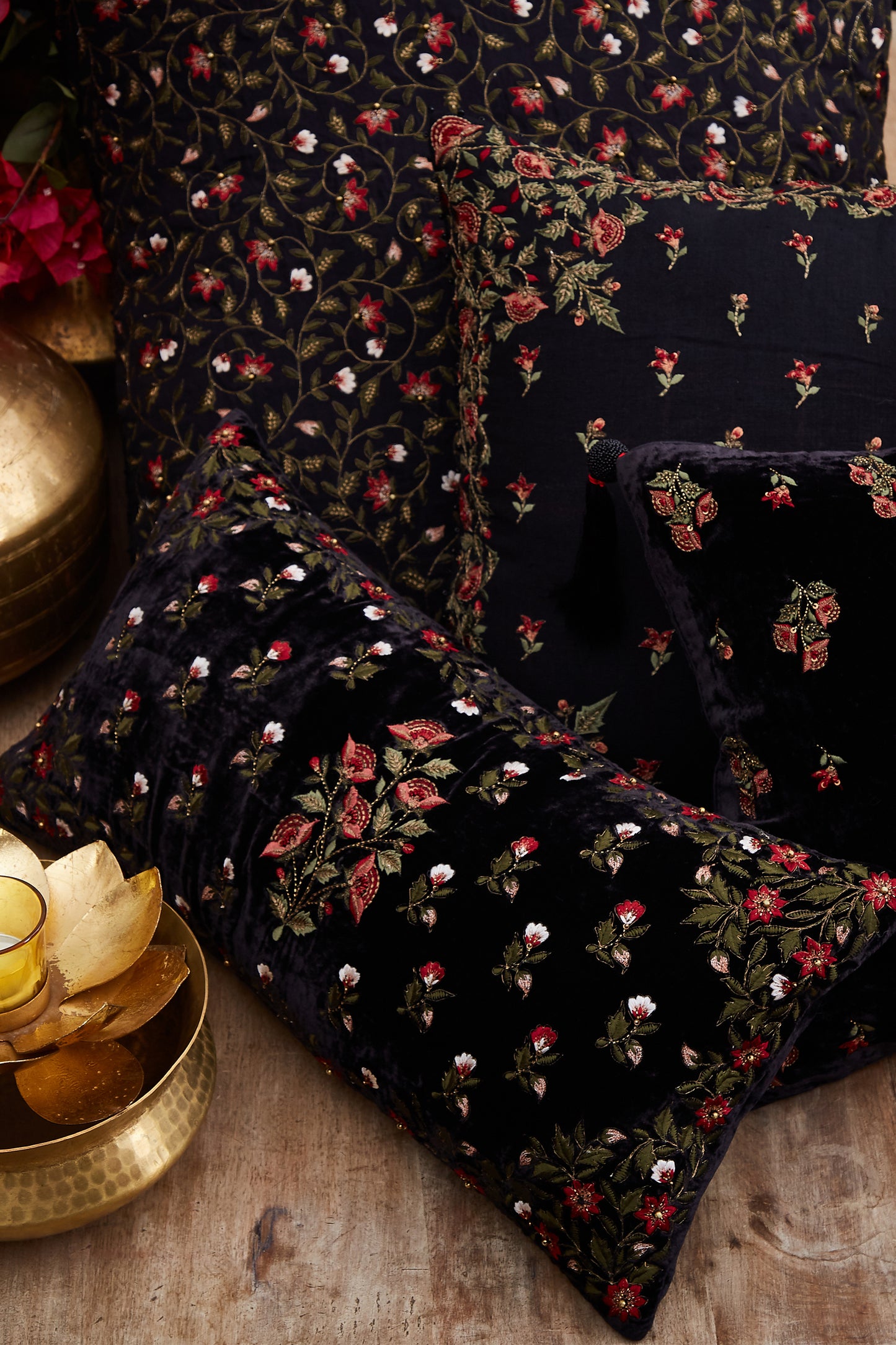 Silk Velvet Cushion
