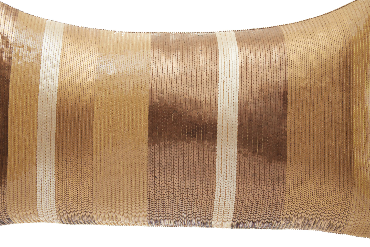 Nakul Sen Beige Raw Silk Embroidered Embellished Cushion Cover With Filler Single Pc