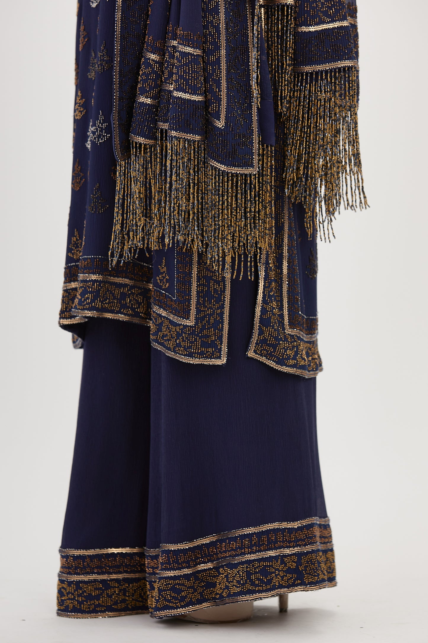 Kurta Set in Cutdana Embroidery
