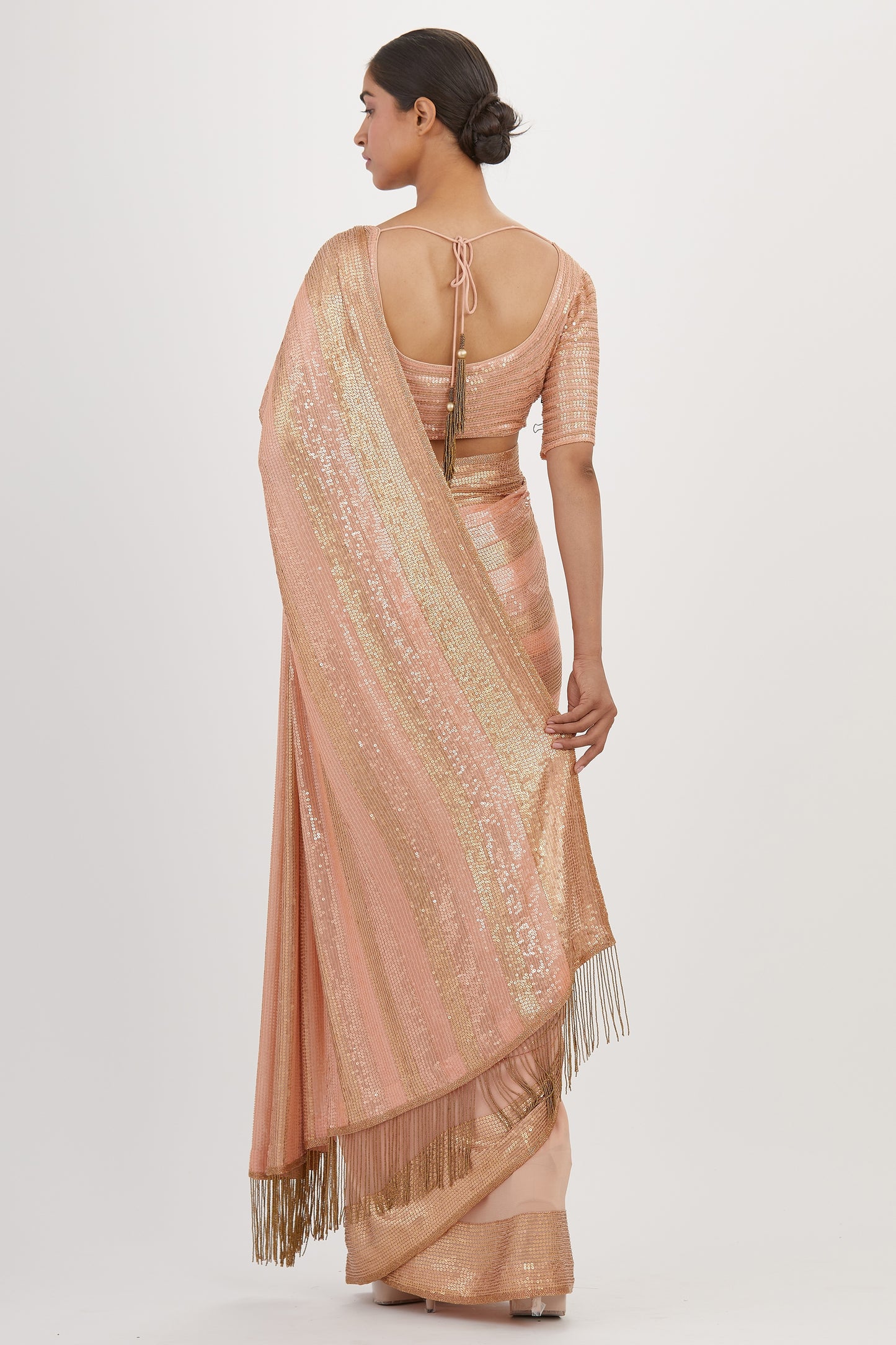 Sari Set in Sequin Embroidery