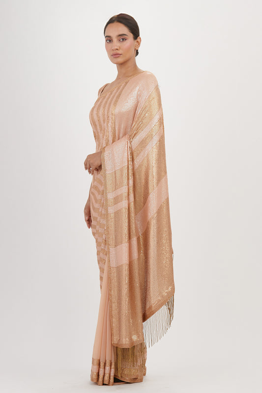 Sari Set in Sequin Embroidery