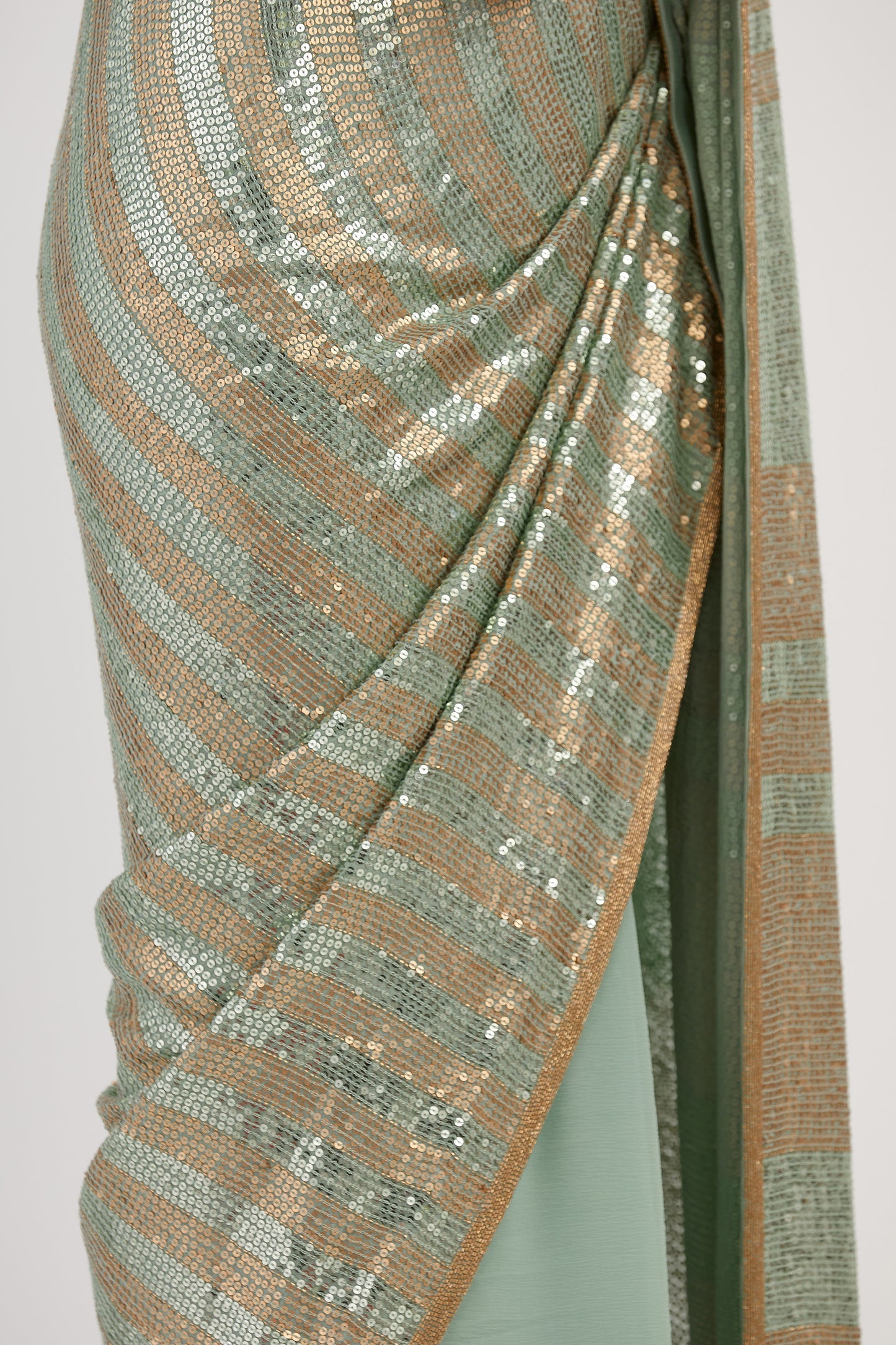 Sari Set in Sequin Embroidery