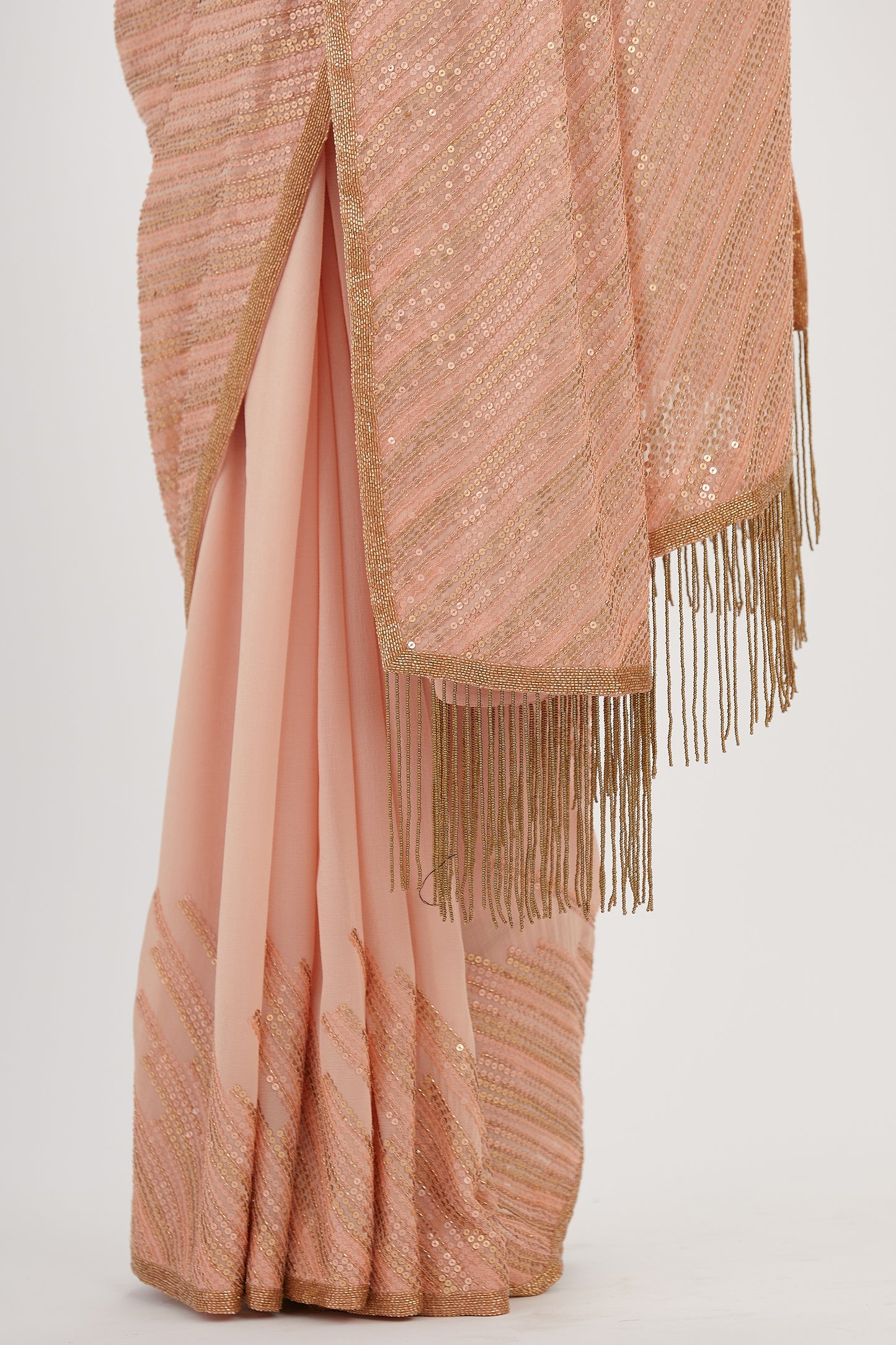 Sari Set in Sequin Embroidery