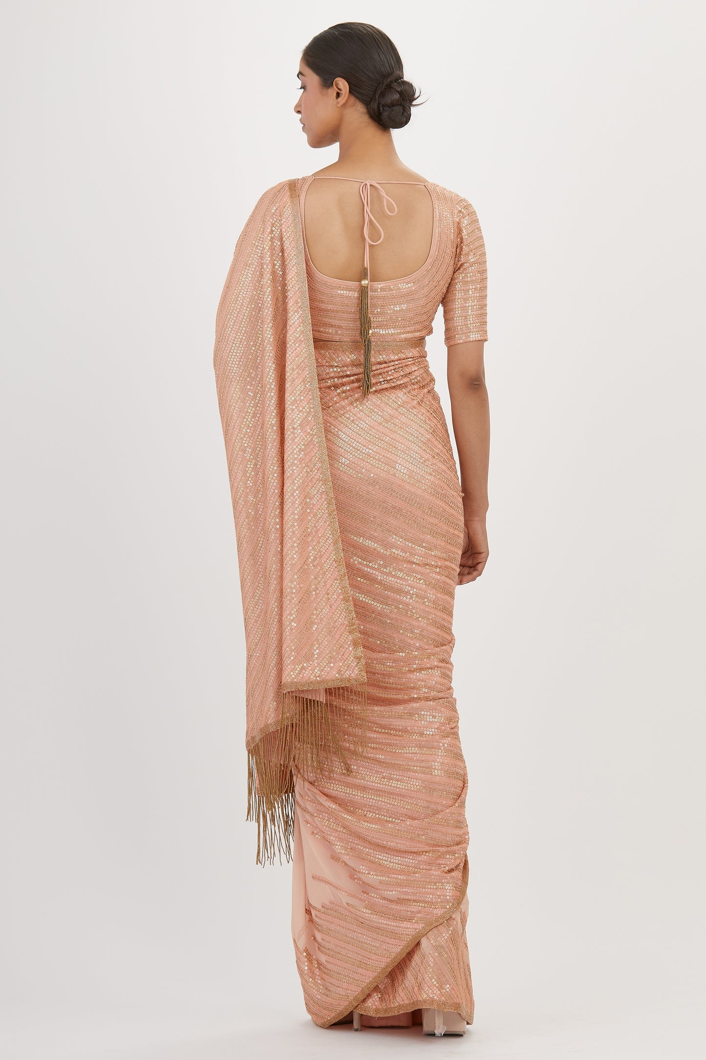 Sari Set in Sequin Embroidery