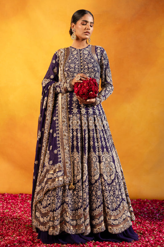 Anarkali Set with Thread Embroidery