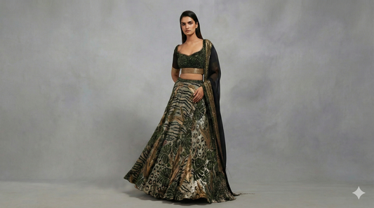 Beyond the Shimmer of the Sequin Lehenga