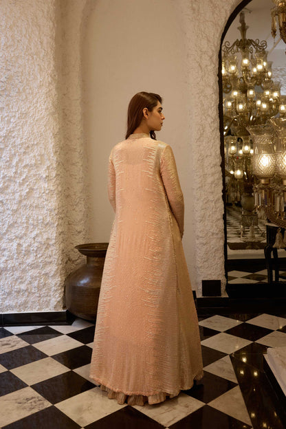 Jacket Set in Sequin Embroidery