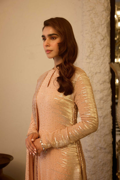 Kurta Set in Side sheeted Sequin Embroidery