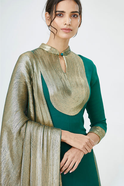 Gharara Set with Sheeted Sequins Embroidery