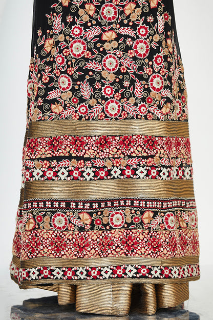 Jacket Set in Tribal Embroidery