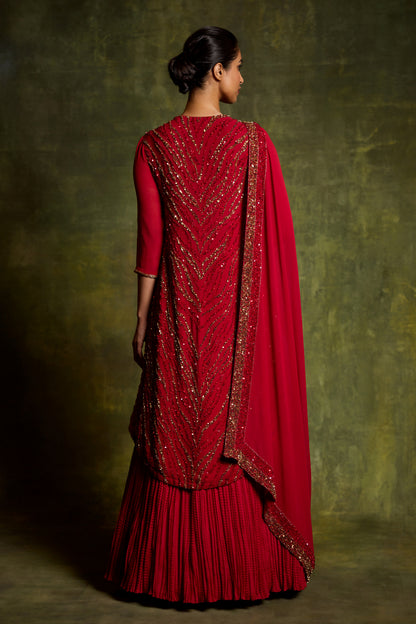 Kurta Set in Sequin Embroidery