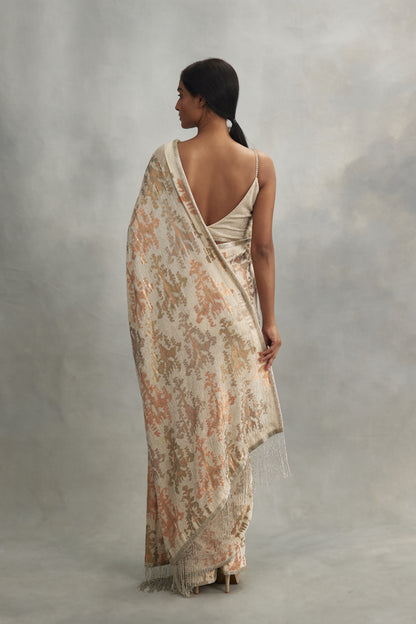 Sari Set in Mix Small Sequin Embroidery