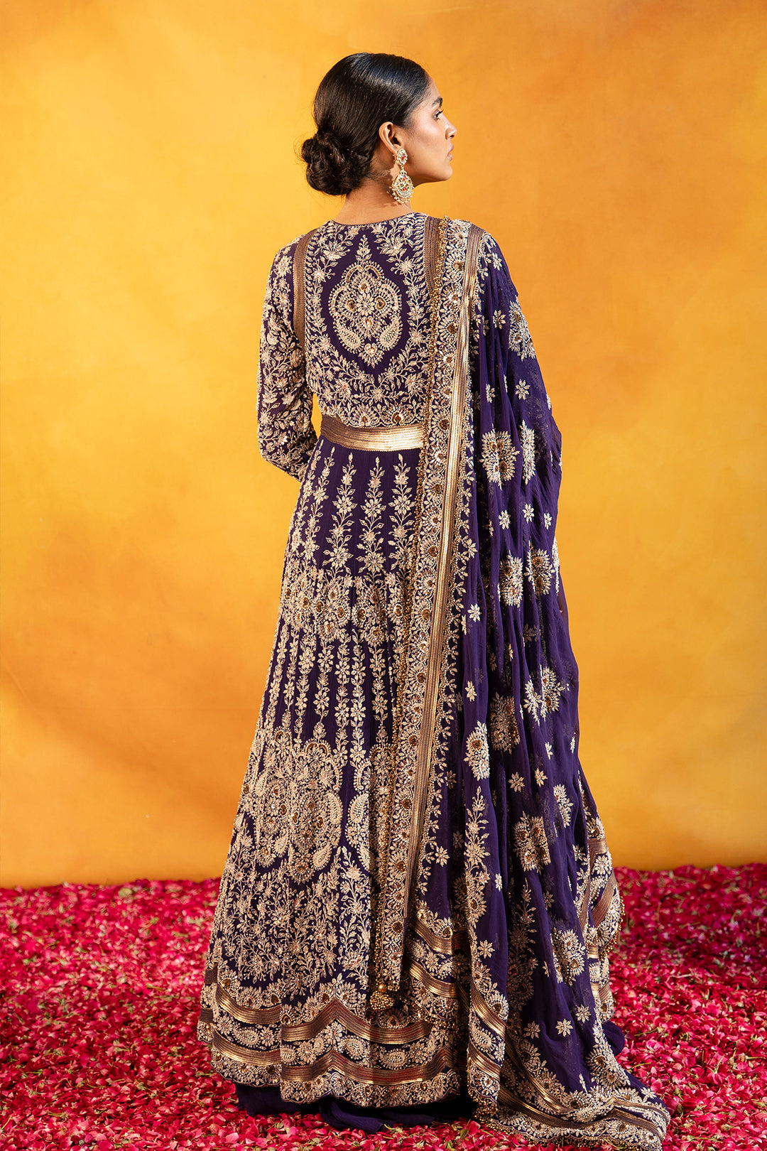 Anarkali Set with Thread Embroidery