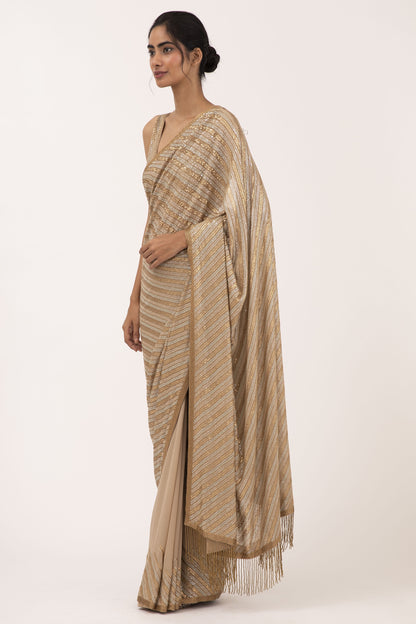 Sari Set in Sequin Embroidery