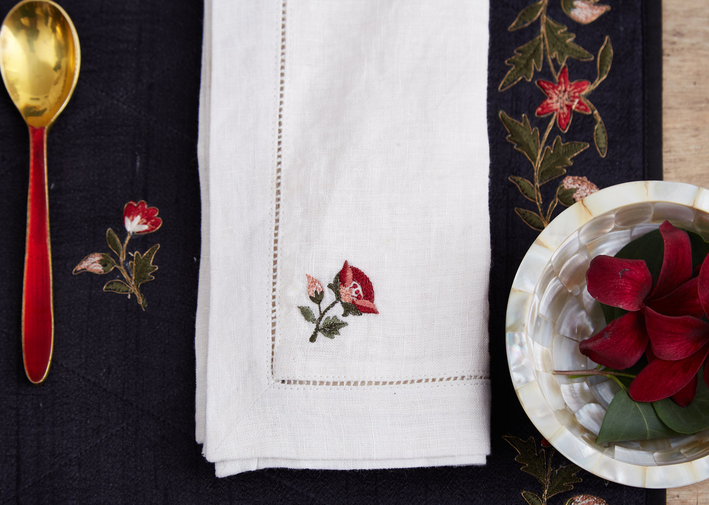 Ivory Napkin in Linen
