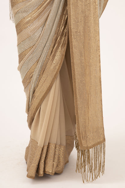 Sari Set in Sequin Embroidery