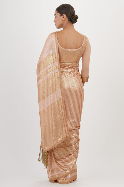 Sari Set in Sequin Embroidery