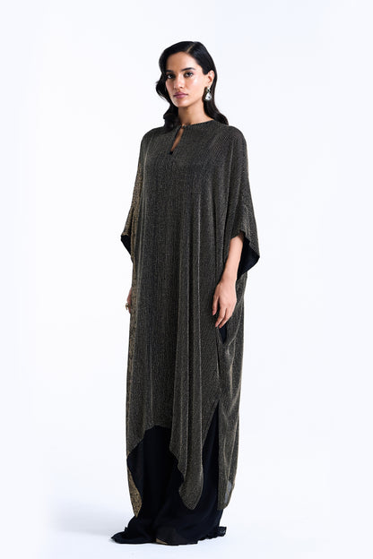 Kaftan Kurta in Cutdana  Embroidery