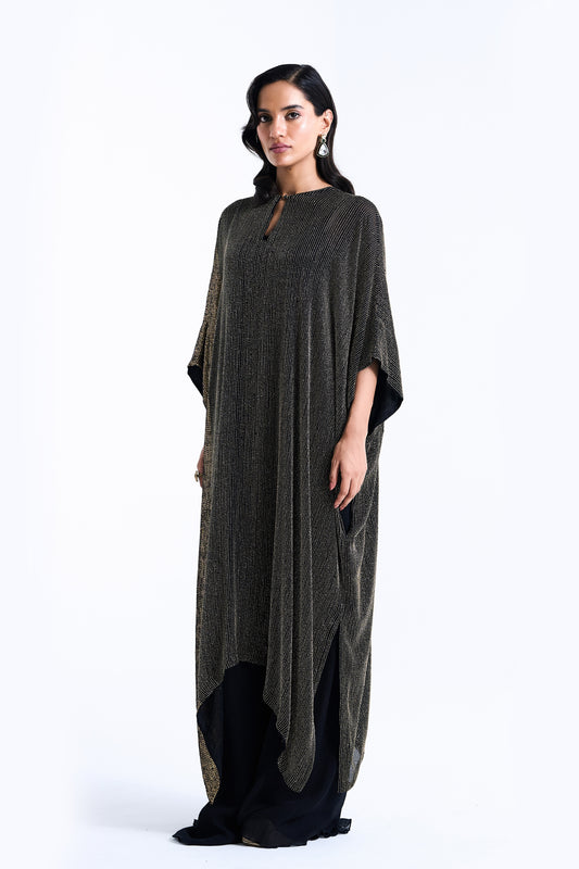 Kaftan Kurta in Cutdana  Embroidery