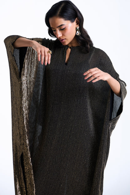 Kaftan Kurta in Cutdana  Embroidery