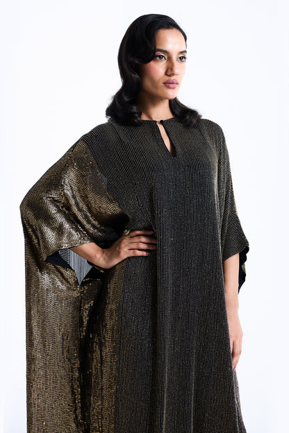 Kaftan Kurta in Cutdana  Embroidery