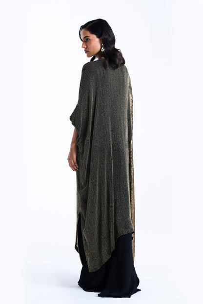 Kaftan Kurta in Cutdana  Embroidery