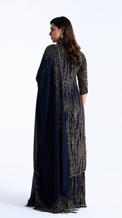 Kurta Set in Updown Sequin Embroidery