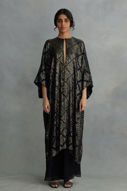 Kaftan Set in small sequins embroidery